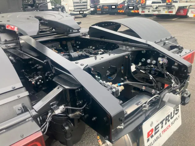 シャーシとカプラーガイドの状態です。|三菱 スーパーグレート 2RG-FP84VDRの写真14