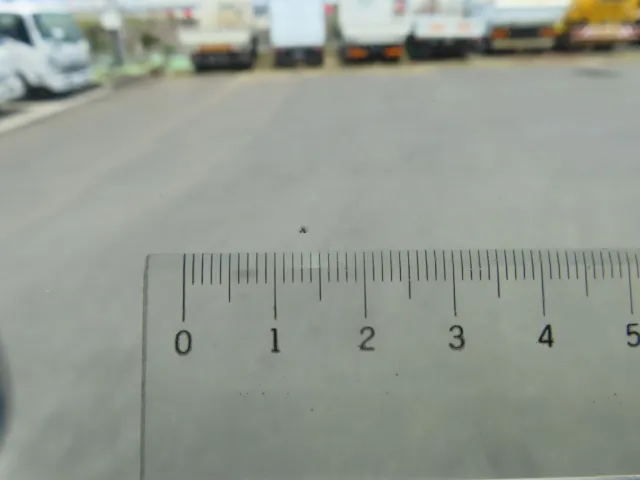 フロントガラス助手席側に小キズがあります。|日野 レンジャー LDG-GK8JNAAの写真18