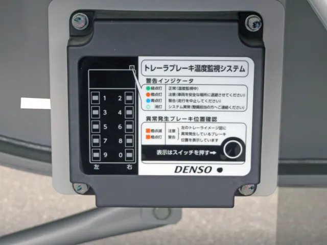 トレーラブレーキ温度監視システムのインジケータです。|トレクス  PFB34118改の写真23