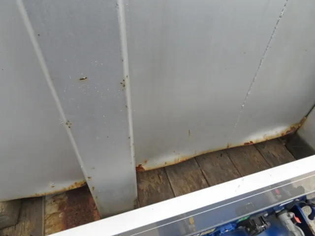 カウンターウエイト前方下部に曲がりがあります。|フルハーフ  DFPDG341AN改の写真50