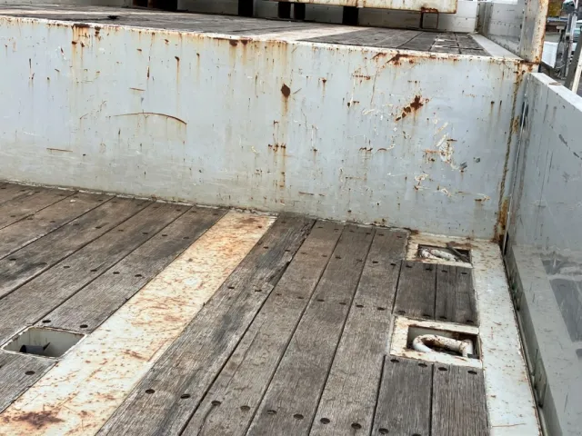 下段床板に部分割れがあります。|フルハーフ  DFPDG341AN改の写真25