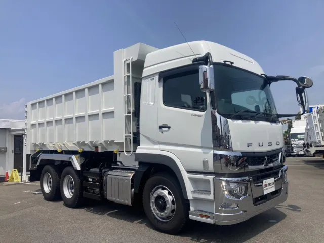 未使用のスーパーグレート10トンベース土砂禁ダンプです。|三菱 スーパーグレート 2KG-FV70HXの写真2