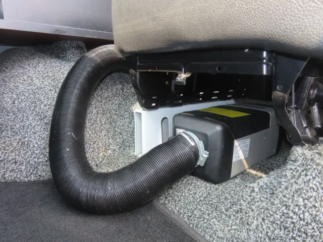 べバストヒーター付きです。|三菱 ファイター QDG-FQ62Fの写真23