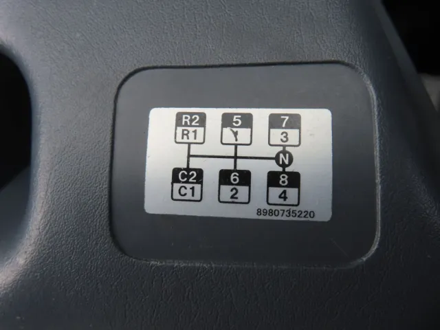 シフトパターンです。|いすゞ フォワード QKG-FVZ34U2の写真22