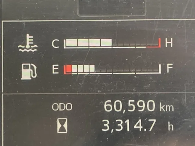 走行メーターです。|日野 レンジャー 2KG-FC2ABA(2WD)の写真20