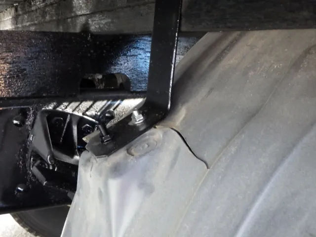 運転席側リヤフェンダーに割れがあります。|日野 レンジャー 2KG-FC2ABA(2WD)の写真32