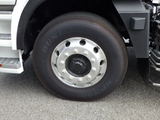 総輪アルミホイールです。|三菱 スーパーグレート 2PG-FV80HZの写真18