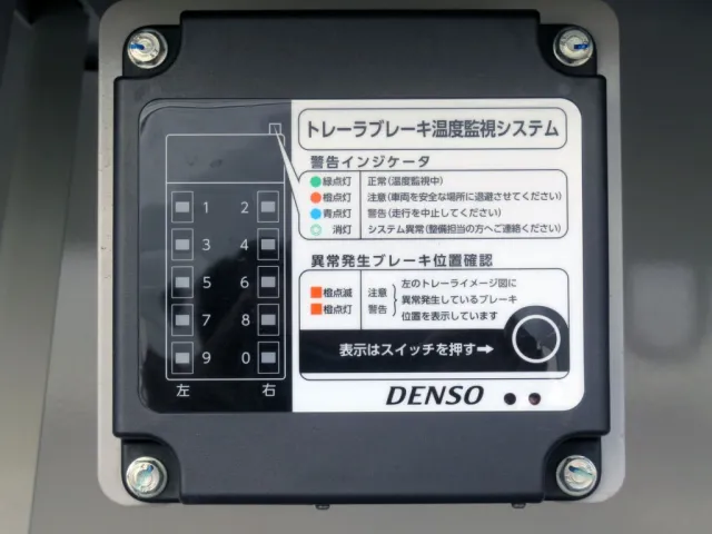 トレーラブレーキ温度監視システムのインジケータです。|トレクス  PFN24103改の写真16