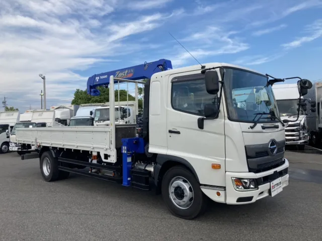 現行型の日野の増トンクレーン付きです。|日野 レンジャー 2KG-FE2ACAの写真2