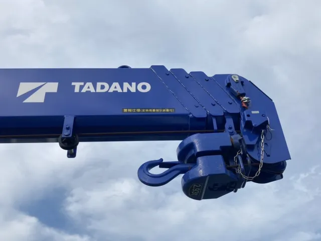 クレーンは4段ラジコンフックインです。|日野 レンジャー 2KG-FE2ACAの写真24