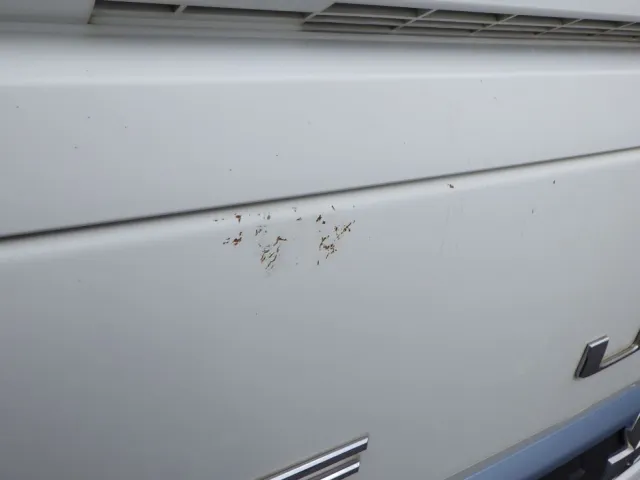 フロントパネルにキズがあります。|三菱 キャンター TPG-FEB50(2WD)の写真21