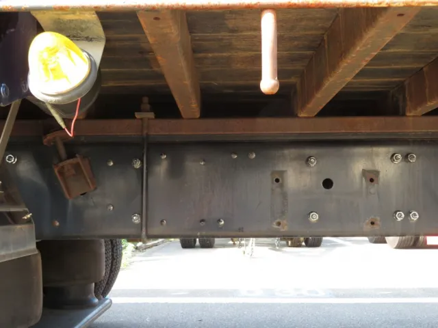 シャーシとネタの状態です。|三菱 スーパーグレート QPG-FS64VZの写真7