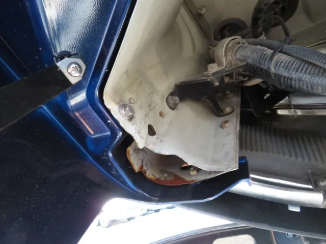 内側の状態です。|三菱 スーパーグレート QPG-FS64VZの写真16