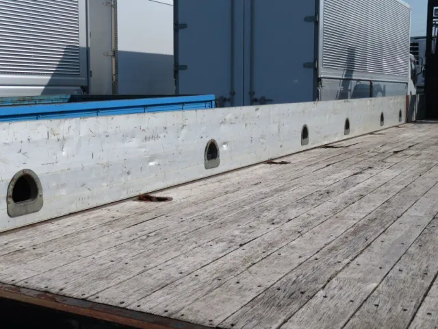 あおり内側の状態です。|三菱 スーパーグレート QPG-FS64VZの写真40