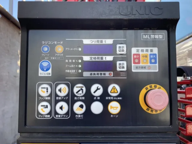 クレーンの表示機です。|日野 レンジャー 2PG-FE2ACAの写真20