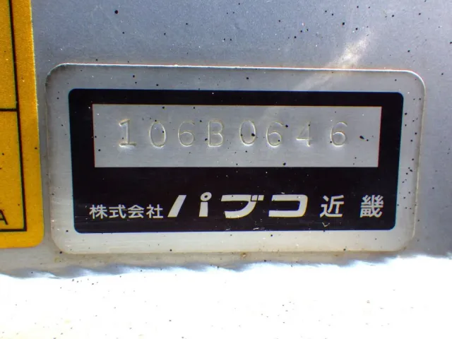 ボディーのプレートです。|いすゞ ギガ PKG-CYL77V8の写真11