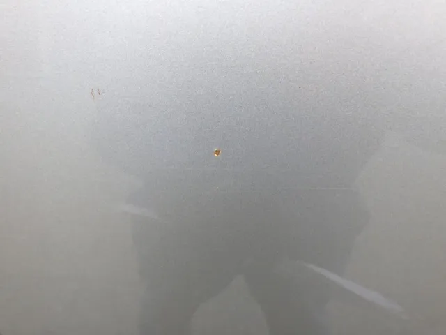 フロントパネルに小キズがあります。|三菱 キャンター 2PG-FEB80(2WD)の写真23