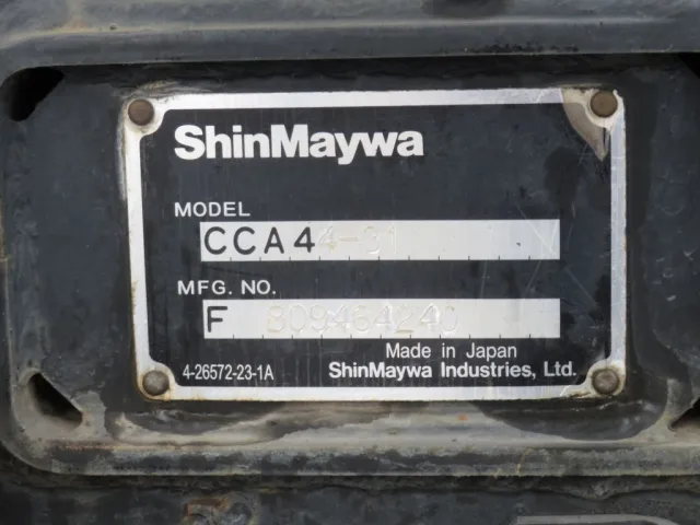 アームロールのプレートです。|いすゞ フォワード 2RG-FRR90S2(2WD)の写真10