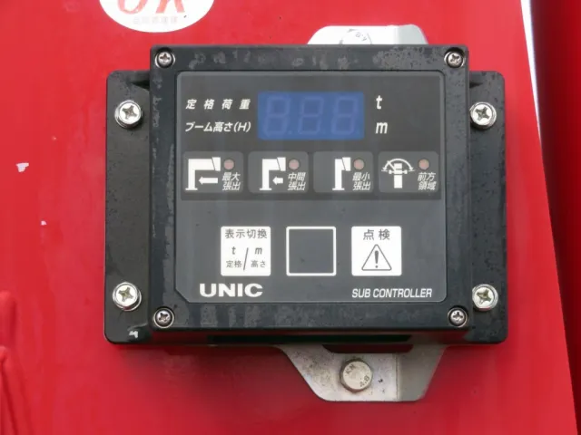 クレーン高さ制限装置・クレーン荷重警報付きです。|日野 レンジャー 2KG-FD2ABA(2WD)の写真14