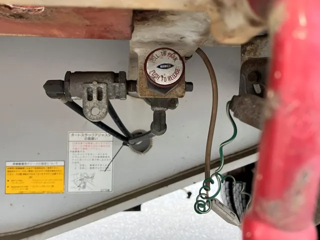 駐車ブレーキです。|トレクス  PLG241BCの写真22