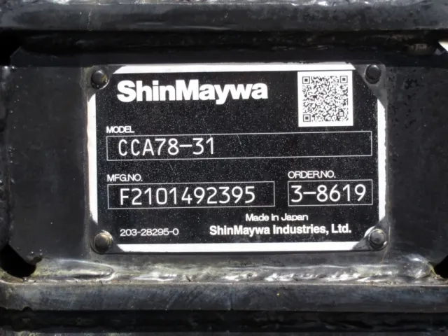 アームロールのプレートです。|三菱 ファイター 2KG-FK72FZの写真15