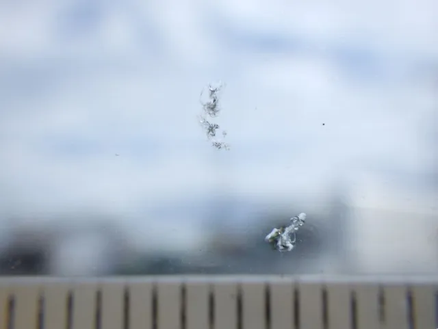 フロントガラスに小キズがあります。|いすゞ エルフ 2RG-NPR88AN(2WD)の写真15