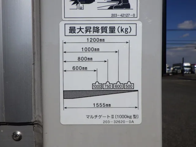 ゲートの能力です。|トヨタ アトラス 2KG-XZU712(2WD)の写真13