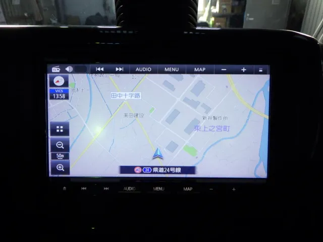 ナビ付です。|三菱 キャンター 2RG-FBA60(2WD)の写真15