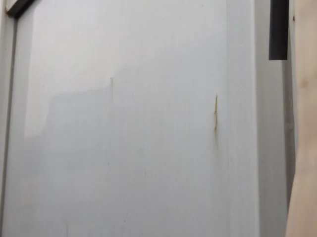 プロテクター前面にサビ・凸があります。|三菱 スーパーグレート 2PG-FS74HZの写真30