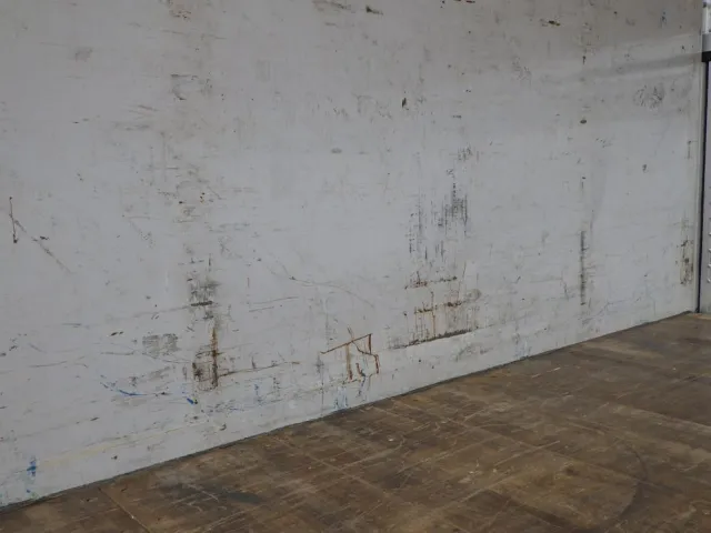 プロテクター裏側にキズ・サビ・ヘコミがあります。|三菱 スーパーグレート 2PG-FS74HZの写真40