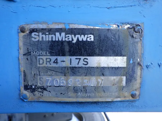 ボディーのプレートです。|ニッサンディーゼル コンドル PB-MK36A(2WD)の写真12