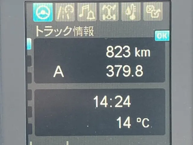 走行メーターです。|三菱 ファイター 2KG-FK72F(2WD)の写真42