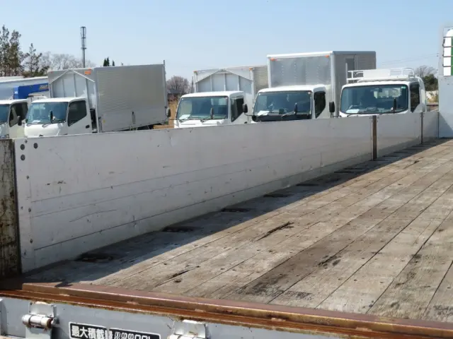 あおり内側の状態です。|三菱 スーパーグレート QKG-FS54VZの写真40