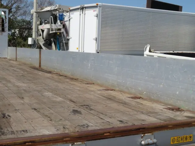 あおり内側の状態です。|三菱 スーパーグレート QKG-FS54VZの写真41