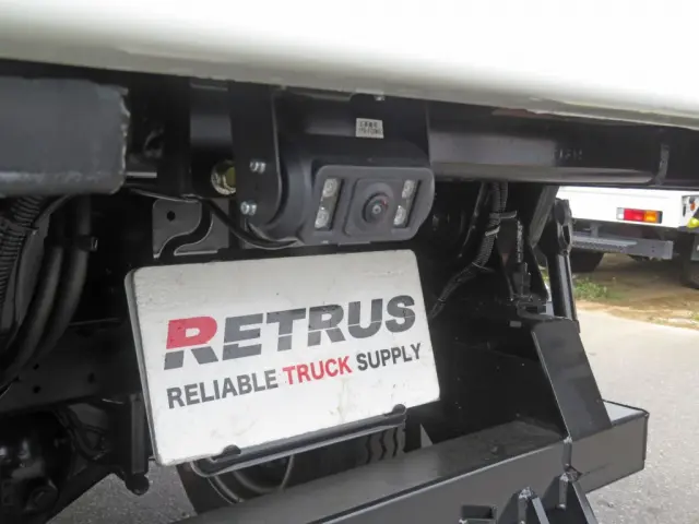 バックカメラ取り付け部です。|三菱 キャンター 2PG-FEBM0(2WD)の写真26
