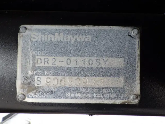 ボディーのプレートです。|三菱 キャンター TPG-FBA60(2WD)の写真12