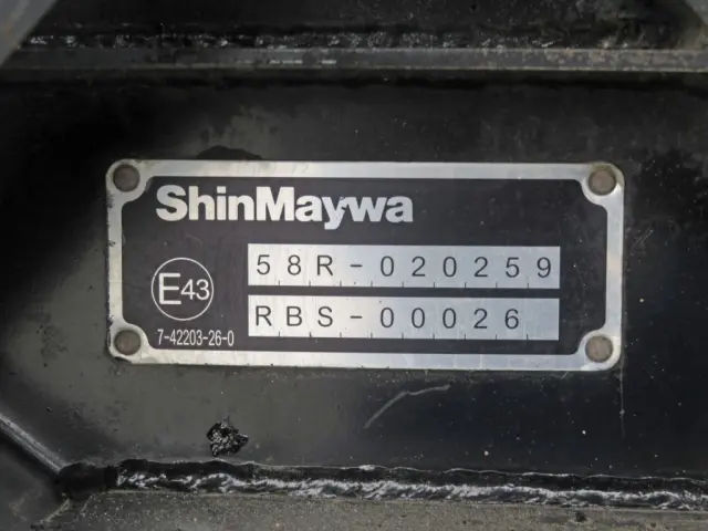 リアバンパーのプレートです。|日野 レンジャー 2KG-FC2ABA(2WD)の写真27
