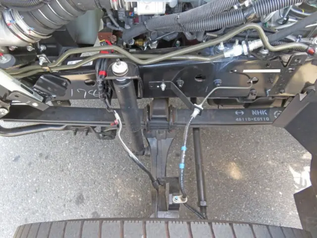 脚廻りに少し置きサビがあります。|日野 レンジャー 2KG-FD2ABG(2WD)の写真27