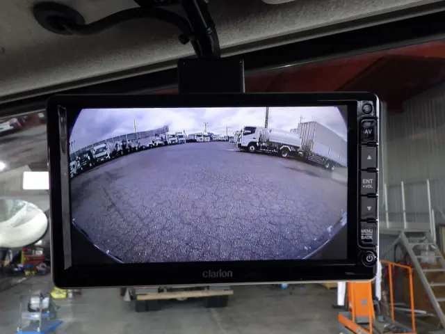 液晶バックモニター付きです。|三菱 スーパーグレート 2PG-FS70HZ(8x4)の写真22
