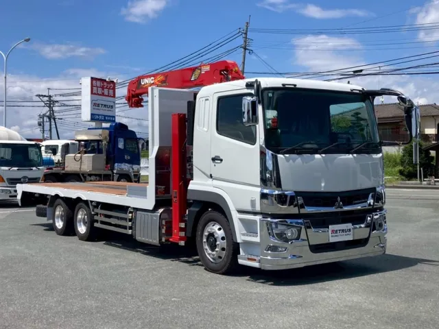 ホイールは、アルミ製です。|三菱 スーパーグレート 2PG-FY70HYの写真2