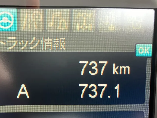 走行メータ|三菱 ファイター 2KG-FK72F(2WD)の写真19