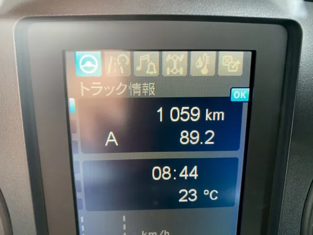 走行メータ|三菱 ファイター 2KG-FK65F(2WD)の写真15