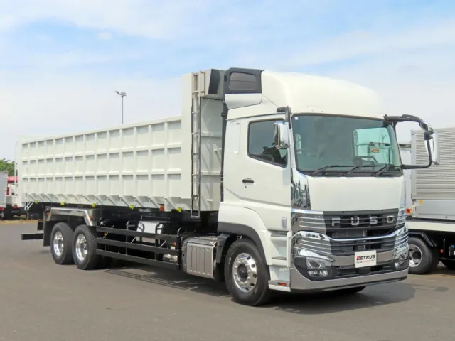 ホイールはアルミ製です。|三菱 スーパーグレート 2PG-FV80VZの写真2