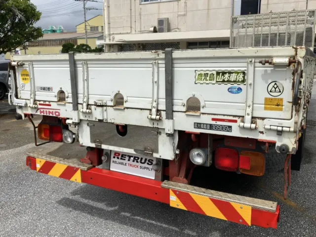 リアアオリの状態です。|日野 レンジャー LDG-GK8JRAAの写真35