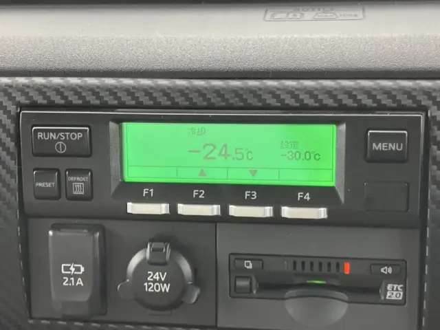 冷凍機は、-30℃設定(低温仕様) 18.9℃スタート 2Hで-24.5℃確認済みです。|日野 レンジャー 2KG-FD2ABG(2WD)の写真28