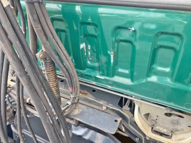 キャブバックにキズがあります。|いすゞ ギガ QDG-EXZ52BJの写真26