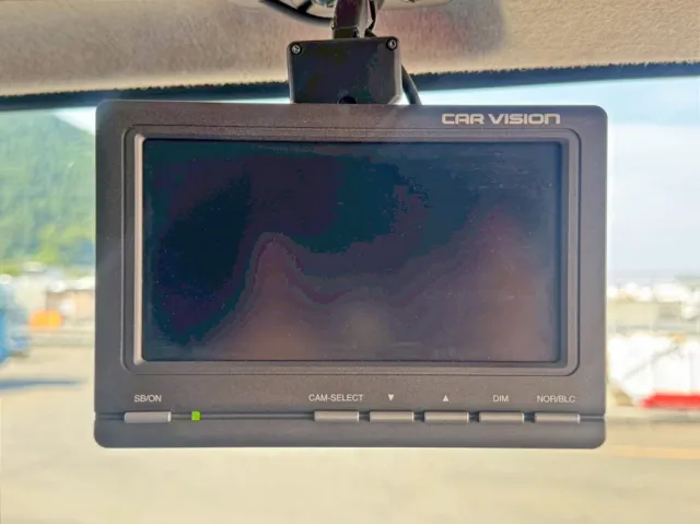 液晶バックモニター付きです。(バックアイカメラは欠品しています)|三菱 スーパーグレート 2PG-FP74HDRの写真18