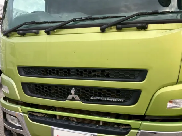 フロントパネルの状態です。|三菱 スーパーグレート QKG-FV50VXの写真23