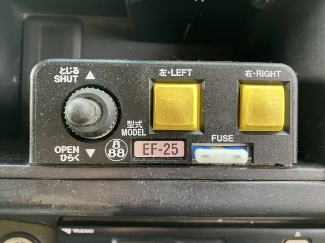 コボレーンの操作スイッチです。|三菱 スーパーグレート QKG-FV50VXの写真46