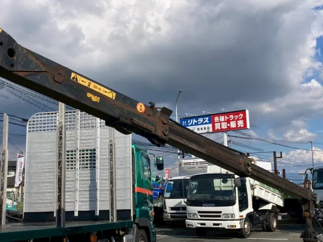 伸縮は3段です|日野 プロフィア QPG-FS1EWEAの写真13